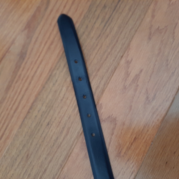 Sold on Depop Navy blue leather belt - Picture 9 of 9